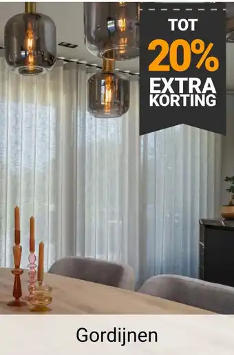 Raamdecoratie.com Gordijnen aanbieding