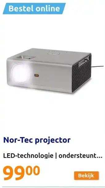 Action Nor-Tec projector LED-technologie | ondersteunt... aanbieding