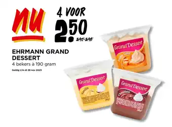 Jumbo EHRMANN GRAND DESSERT aanbieding