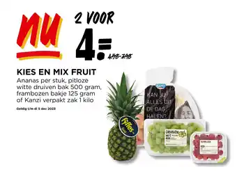 Jumbo KIES EN MIX FRUIT aanbieding