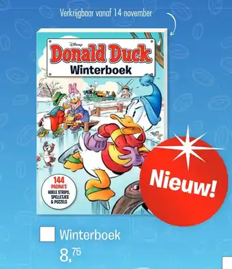 Donald Duck Winterboek aanbieding