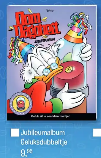 Donald Duck Jubileumalbum geluksdubbeltje aanbieding