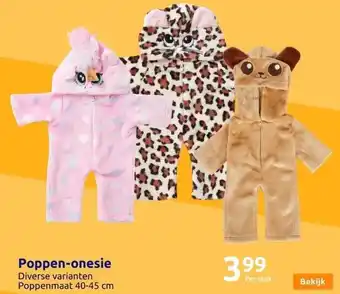 Action Poppen-onesie aanbieding