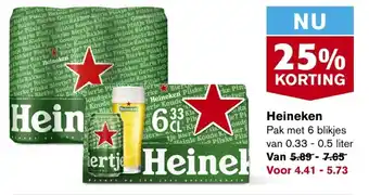 Hoogvliet Heineken aanbieding