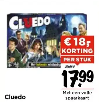 Vomar Voordeelmarkt Cluedo aanbieding