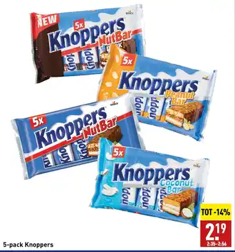 ALDI 5-pack Knoppers aanbieding