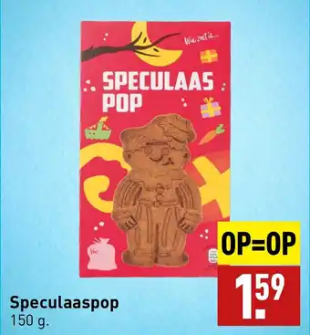 ALDI Speculaaspop 150 g aanbieding