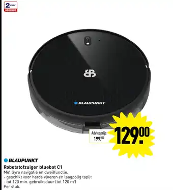 ALDI Robotstofzuiger bluebot C1 aanbieding