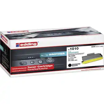 Conrad Edding toner vervangt brother tn-3230, tn-3280 compatibel zwart 8000 bladzijden edd-100 aanbieding