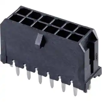 Conrad Molex 430451224 male header, inbouw (standaard) totaal aantal polen: 12 rastermaat: 3 mm 1 stuk(s) tray aanbieding