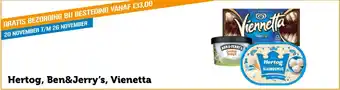 Coop Hertog, Ben&Jerry's, Vienetta aanbieding