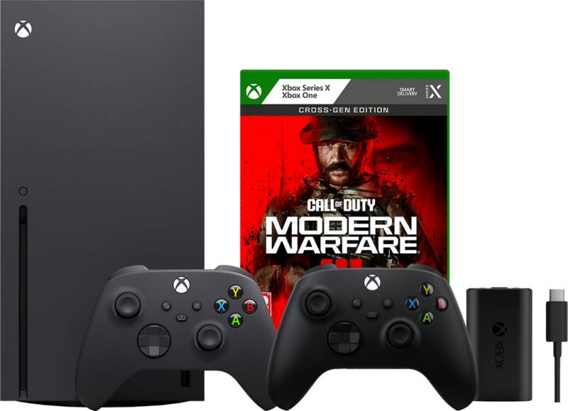 Xbox series x + call of duty modern warfare iii + controller zwart