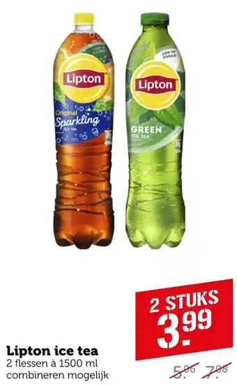 Coop Lipton ice tea aanbieding