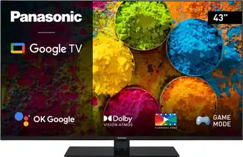 EP Panasonic tx-43mx700e 4k led google tv aanbieding