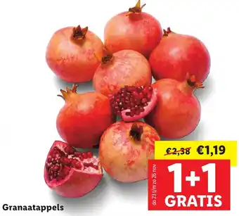 Lidl Granaatappels aanbieding