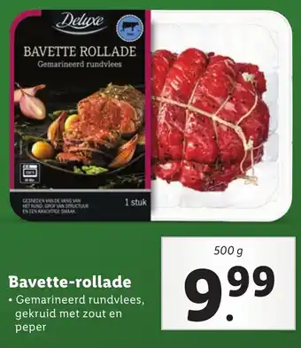 Lidl Bavette-rollade 500g aanbieding