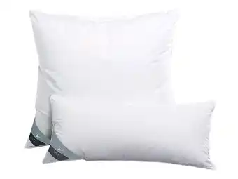 Lidl Häussling premium hoofdkussen met veren en dons aanbieding