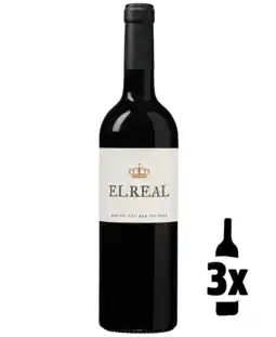 Wijnvoordeel El real tinto probeerpakket (3 flessen) aanbieding
