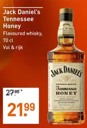 Gall & Gall Jack Daniel's Tennessee Honey 70 cl aanbieding