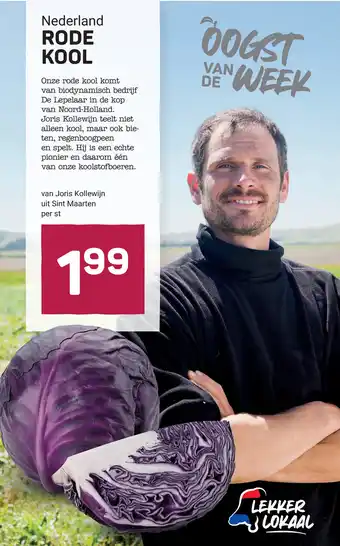 Ekoplaza RODE KOOL aanbieding