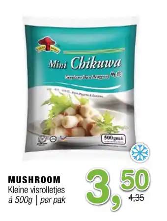 Amazing Oriëntal Mushroom Kleine Visrolletjes aanbieding