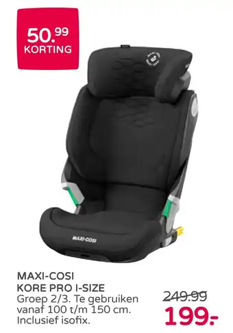 Prenatal MAXI-COSI KORE PRO I-SIZE aanbieding