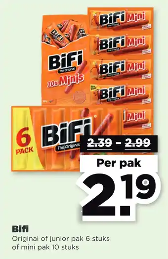 PLUS Bifi aanbieding