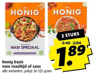 Boni Honig basis voor maaltijd of saus aanbieding