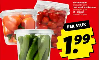 Boni Snoeptomaten aanbieding