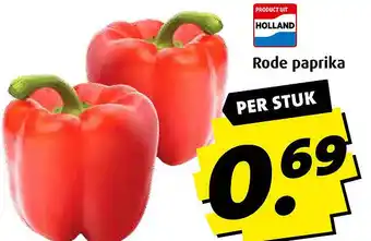 Boni Rode paprika aanbieding