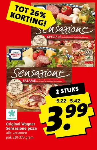 Boni Original Wagner Sensazione pizza aanbieding