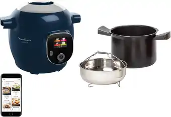 Coolblue Moulinex cookeo+ 150 blauw aanbieding