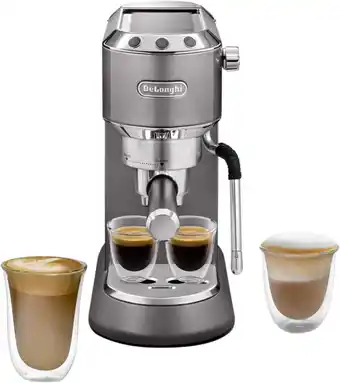 Coolblue De'longhi dedica arte ec 885.gy grijs aanbieding
