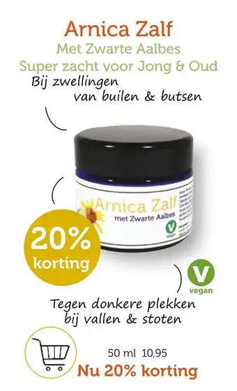 De Rode Pilaren Arnica Zalf aanbieding