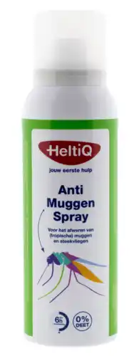 De Online Drogist Heltiq anti-muggen spray 0% deet 1st aanbieding