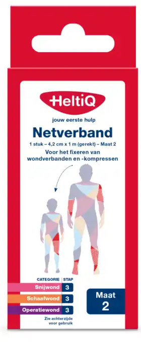 De Online Drogist Heltiq netverband - maat 2 1st aanbieding