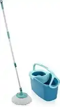Bol.com Leifheit rotatie clean twist disc mop - dweil set compleet - 6 l aanbieding