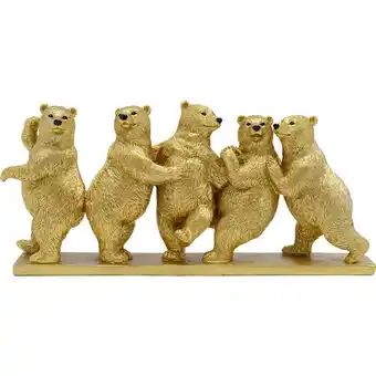 fonQ Kare design decofiguur tipsy dancing bears aanbieding