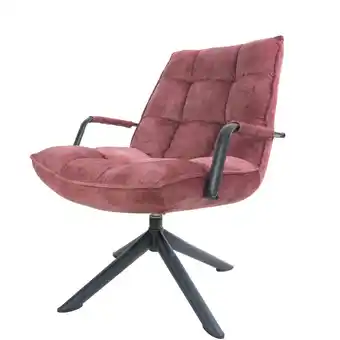 fonQ Home67 - fauteuil dorus arm adore velvet - old pink 30 aanbieding