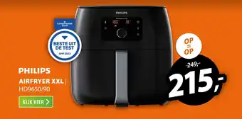 Expert PHILIPS AIRFRYER XXL | HD9650/90 aanbieding