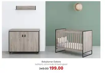 Baby & Tiener Babykamer Dakota aanbieding