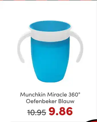 Baby & Tiener Munchkin Miracle 360° Oefenbeker Blauw aanbieding