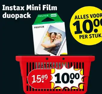 Kruidvat Instax Mini Film duopack aanbieding