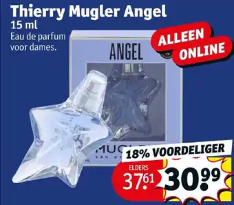 Kruidvat Thierry Mugler Angel 15 ml aanbieding