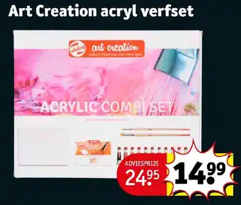 Kruidvat Art Creation acryl verfset aanbieding