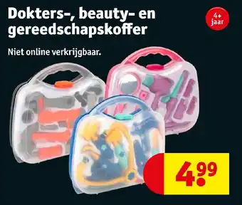 Kruidvat Dokters-, beauty- en gereedschapskoffer aanbieding