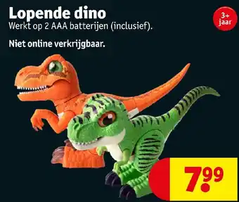 Kruidvat Lopende dino aanbieding