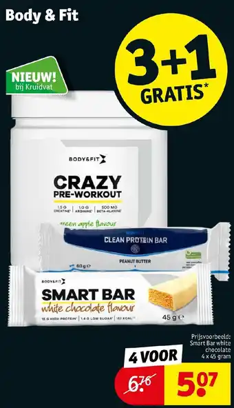 Kruidvat Body & Fit aanbieding