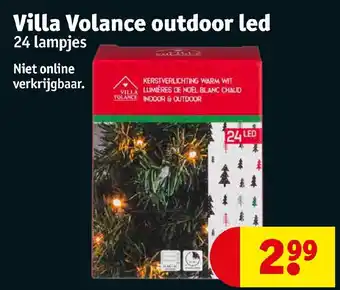 Kruidvat Villa Volance outdoor led 24 lampjes aanbieding