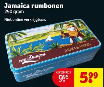 Kruidvat Jamaica rumbonen 250 gram aanbieding